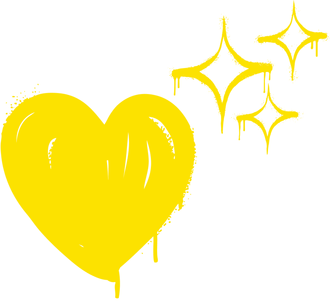 heart and star
